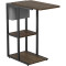 Приставной стол OFFICEPRO SD175DW Dark Wood/Black