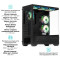 Корпус QUBE Fort ARGB Black (FORT_GBNU3)