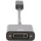 Адаптер DIGITUS DisplayPort Adapter DisplayPort - DVI 0.15м Black (AK-340401-001-S)
