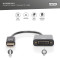 Адаптер DIGITUS DisplayPort Adapter DisplayPort - DVI 0.15м Black (AK-340401-001-S)