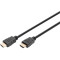 Кабель DIGITUS HDMI v2.0 2м Black (DB-330123-020-S)