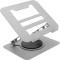 Подставка для ноутбука VOLTRONIC L018 360-degree Rotating Base Silver