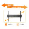 Кріплення настінне для ТВ BRATECK KL36-46F 37"-86" Black