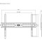Кріплення настінне для ТВ BRATECK KL36-46F 37"-86" Black