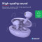 Навушники TRUST Yavi Earphones Purple (25299)
