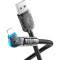 Кабель HOCO U118 Type-C-Lighting(поворот 180°) 27W 1.2м