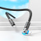 Кабель HOCO U118 Type-C-Lighting(поворот 180°) 27W 1.2м