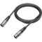 Кабель мікрофонний FIFINE XLR Male to Female XLR 1.8м Black
