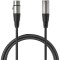 Кабель мікрофонний FIFINE XLR Male to Female XLR 1.8м Black
