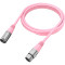 Кабель мікрофонний FIFINE XLR Male to Female XLR 1.8м Pink