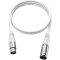 Кабель микрофонный FIFINE XLR Male to Female XLR 1.8м White