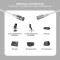 Кабель микрофонный FIFINE XLR Male to Female XLR 1.8м White