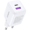 Зарядное устройство UGREEN X516 GaN 30W 1xUSB-C, 1xUSB-A PD3.0, QC4.0 Fast Charger White (65015)