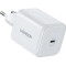 Зарядний пристрій UGREEN X524 GaN 45W 1xUSB-C Fast Charger White (65053)