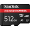 Карта пам'яті SANDISK microSDXC Express 512GB UHS-I U3 A1 Class 10 (SDSQXFN-512G-GN4NN)