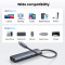 Порт-репликатор UGREEN CM512 6-in-1 USB-C Multifunction Adapter (45320)