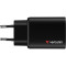 Зарядний пристрій VERBATIM Essentials GaN 65W 2xUSB-C, 1xUSB-A, PD3.0, QC3.0 Black