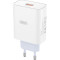 Зарядний пристрій XO L128U 1xUSB-A, QC 3,0, PD, 120W White w/Type-C cable (XO-L128U)