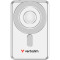 Повербанк MagSafe VERBATIM Charge 'n' Go 20W 5000mAh Silver (32276)