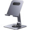 Підставка для смартфона/планшета UGREEN LP891 Aluminum 360 Rotating Tablet Stand Gray (45860)