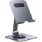 Підставка для смартфона/планшета UGREEN LP891 Aluminum 360 Rotating Tablet Stand Gray (45860)
