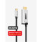 Кабель CABLETIME USB-C to HDMI 2м 4K@60Hz for Nintendo Switch 2 Mini Dock with PD100W Black (CC17L)