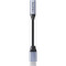 Адаптер CABLETIME USB-C to 3.5mm 0.15м Black/Gray (CPA6G)