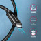 Кабель AXAGON USB-C to USB-C PD3.1 240W 2м
