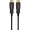 Кабель оптичний (AOC) CABLEXPERT Premium Series 4K HDMI v2.0 35м Black (CCBP-HDMI-AOC-35M)