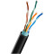 Кабель мережевий для зовнішньої прокладки TRINIX U/FTP Cat.5e LDPE 4x2x0.51 CCA Black 305м