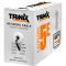 Кабель мережевий для зовнішньої прокладки TRINIX U/FTP Cat.5e LDPE 4x2x0.51 CCA Black 305м
