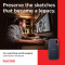 Портативний SSD диск SANDISK Extreme v2 2TB USB3.2 Gen2 Sky Blue (SDSSDE61-2T00-G25B)
