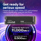 SSD диск CRUCIAL P510 1TB M.2 NVMe (CT1000P510SSD8)