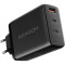 Зарядний пристрій AXAGON 1xUSB-A, 2xUSB-C, 100W QC4.0+PD3.0 PPS Black