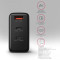 Зарядний пристрій AXAGON 1xUSB-A, 2xUSB-C, 100W QC4.0+PD3.0 PPS Black