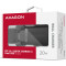 Зарядное устройство AXAGON 1xUSB QC3.0, 1xUSB-C PD20W Black
