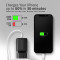Зарядное устройство AXAGON 1xUSB-A QC4.0, 1xUSB-C PD30W PPS Black