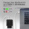 Зарядное устройство AXAGON 1xUSB-A QC4.0, 1xUSB-C PD45W PPS Black