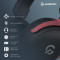 Навушники геймерскі GAMEPRO Asgard Freya Pro Black/Red (HSW201BR)