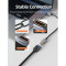 Кабель-подовжувач CABLETIME 4K 60Hz HDMI v2.0 0.5м Black/Gray (CH26E)
