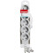 Подовжувач LEGRAND Standard 5x2K+3 White, 5 розеток, 3м (694563)