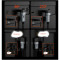 Адаптер CABLETIME HDMI v2.1 Male to Female 8K 60Hz, Left-angled Black/Gray (CP43G)
