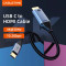 Кабель CABLETIME 4K 30Hz USB-C to HDMI v1.4 3м Black/Gray (CC12N)