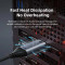 Кабель CABLETIME 4K 30Hz USB-C to HDMI v1.4 3м Black/Gray (CC12N)