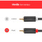 Кабель UGREEN AV104 Audio 2xRCA - 2xRCA 5м Black (10520)