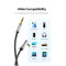 Кабель UGREEN AV119 Straight to Angle Flat Cable mini-jack 3.5mm 3м Black (10728)