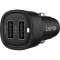 Автомобильное зарядное устройство CANYON OnDrive 24 2xUSB-A, 24W Black (CNE-CCABR2AA)