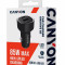 Автомобільний зарядний пристрій CANYON OnDrive 85 1xUSB-C, 1xUSB-A, PD3.0 65W, QC3.0 18W Black (CNE-CCABR8AC)