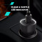 Автомобільний зарядний пристрій CANYON OnDrive 85 1xUSB-C, 1xUSB-A, PD3.0 65W, QC3.0 18W Black (CNE-CCABR8AC)