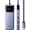 Порт-реплікатор UGREEN CM888 7-in-1 USB-C to 3xUSB, 1xUSB-C, HDMI, RJ-45, PD100W Gray (45155)